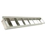Whitecap Industries Stainless Steel 7-Louvered Ventilator S-1393